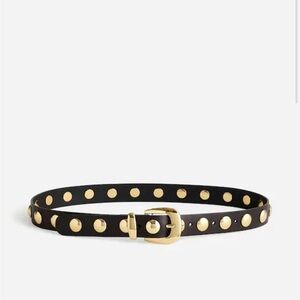 Black and Gold Studded Belt